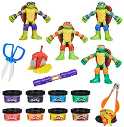 Hasbro Play-Doh Teenage Mutant Ninja Turtles Cowabunga Créations coffret