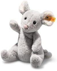 Steiff pluche Cheesy mouse, light grey - 19 cm
