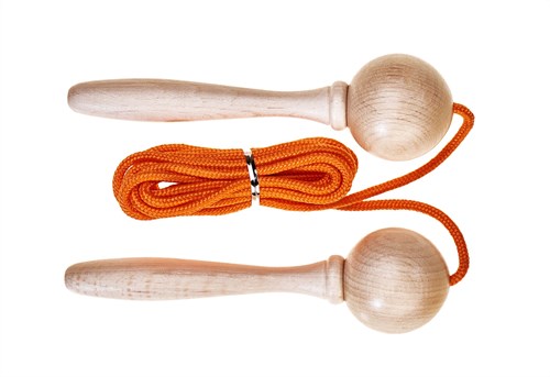 Corde à sauter Acrobat - (3 m) réglable - Orange