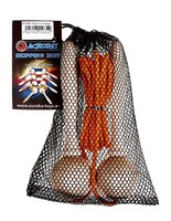 Corde à sauter Acrobat - (3 m) réglable - Orange-2