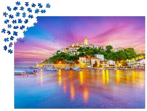 Enjoy Puzzle puzzle Vrbnik Village Croatie - 1000 pièces puzzle-3