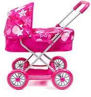 Bayer Chic 2000 landau poupée Smarty rose - poussette jouet enfant-3