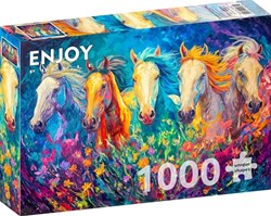Enjoy Puzzle puzzle Bright Galloping 1000 pièces animaux