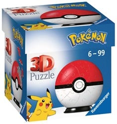Pokemon Pokeball 3D Puzzel, 54st.