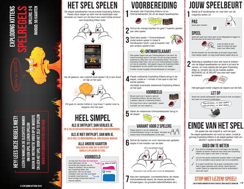 Exploding Kittens jeu de cartes 18+ édition NSFW pour adultes-2