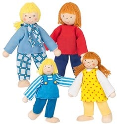 Goki Famille moderne, poupées articulées