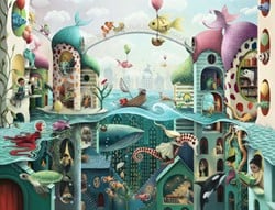 Ravensburger Wenn Fische Laufen Könnten - 2000 Teile