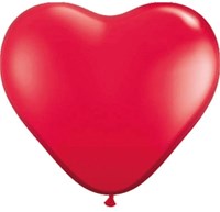 Folat ballons cœur rouge 8 pièces - ballons de fête en forme de cœur-2