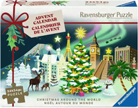 Ravensburger puzzle calendrier de l'Avent Noël 24 mini puzzles monde entier
