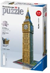 Ravensburger Big Ben puzzle 3D - 216 pièces - Villes et Monuments