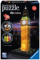 Ravensburger 3D puzzle Big Ben - Night Edition 216p