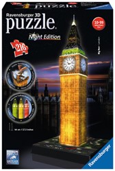 Ravensburger 3D puzzle Big Ben - Night Edition 216p