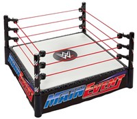 Mattel WWE set de jeu ring de catch avec étiquettes RAW et Main Event-2