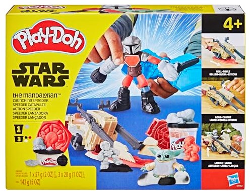 Hasbro Play-Doh Star Wars Mandalorian Speeder set de pâte à modeler pour enfants-2
