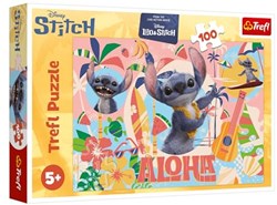 Trefl puzzle 100 pièces - Disney Stitch et ses amis - carton FSC
