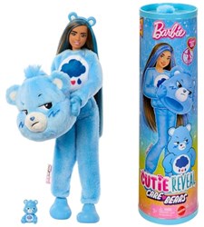 Mattel Barbie poupée mode Bisounours - bleu - poupée surprise