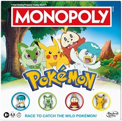 Hasbro Monopoly Pokémon jeu de société - édition Pokémon - jeu familial