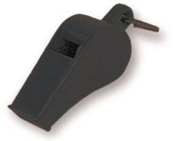Megaform sifflet jouet lot de 12 sifflets de sport en plastique noir