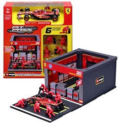 Bburago F1 Ferrari SF-24 2024 voiture de course diorama Leclerc 1:43 jouet