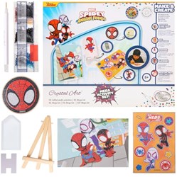 Craft Buddy Spidey crystal art méga coffret d'activités pour enfants