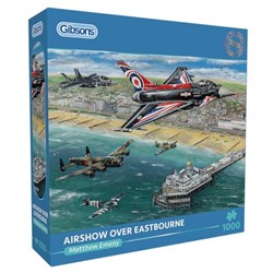 Gibsons puzzle Airshow Over Eastbourne 1000 pièces avion