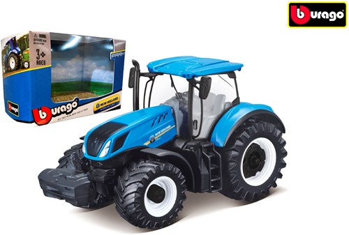 Bburago tracteur jouet New Holland T7.315 friction 10cm modèle