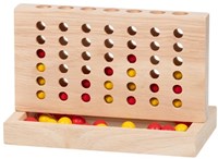 Goki jeu en bois Puissance 4 - jeu de stratégie familial