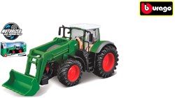 Bburago tracteur Fendt 1050 Vario modèle jouet avec chargeur frontal 10 cm
