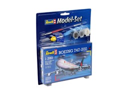 Revell avion maquette Boeing 747-200 échelle 1:390 set complet