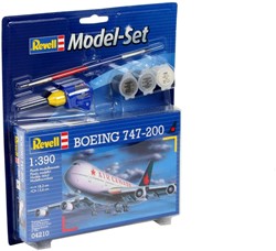 Revell Model Set Boeing 747-200 schaal 1:390