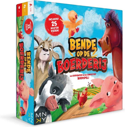 MNKY Entertainment jeu de société Pagaille à la ferme pour enfants