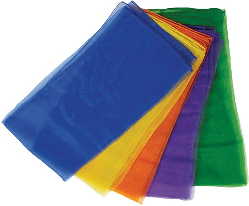 Goki foulards magiques - lot de foulards colorés pour jonglerie enfants-2