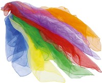 Goki foulards magiques - lot de foulards colorés pour jonglerie enfants-3