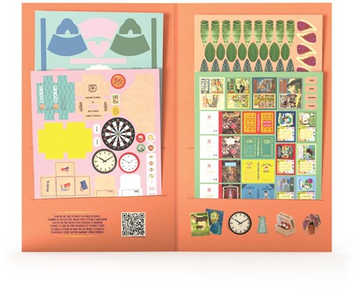 Het Muizenhuis feuilles de décoration salon - jouet créatif en carton-2