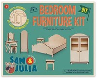 Het Muizenhuis ensemble de meubles de chambre - accessoires maison de poupée carton-3