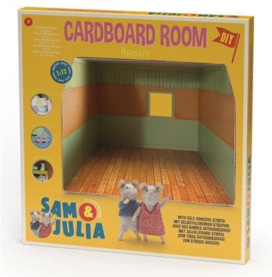 Het Muizenhuis chambre de bébé jouet - set de jeu en carton pour enfants-3