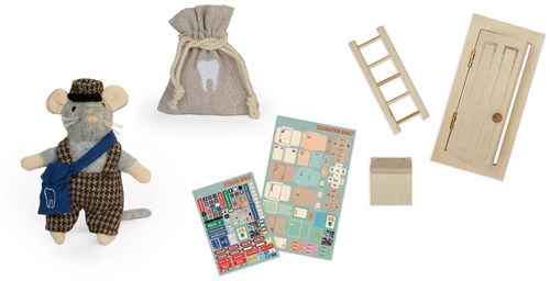 Het Muizenhuis coffret cadeau - Sam et Julia set de jouets souris des dents