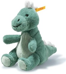 Steiff peluche dinosaure Joshi bébé T-Rex - 16 cm - doudou vert clair