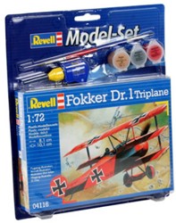 Revell Model Set - Fokker DR.1