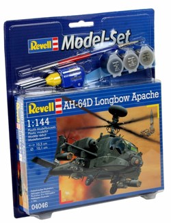 Revell hélicoptère maquette AH-64D Longbow Apache - kit de construction échelle 1:144