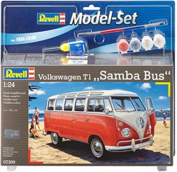 Revell kit de modélisme Volkswagen T1 Samba Bus 1:24 avec peinture