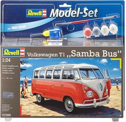 Revell kit de modélisme Volkswagen T1 Samba Bus 1:24 avec peinture