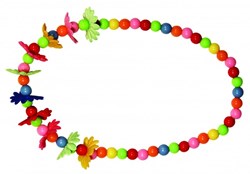 Global Affairs collier et bracelet accessoire fleurs bijoux colorés
