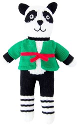Global Affairs peluche panda tricoté Fu 36 cm jouet