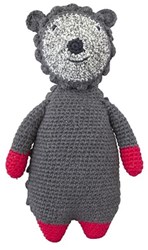 Global Affairs peluche hérisson crocheté 27 cm lot de 2 fairtrade
