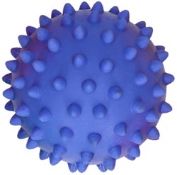 Mom's Care jouet sensoriel balle de massage bleue pour bébés et tout-petits