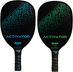 Franklin raquette pickleball bois Activator - noir vert - prise durable