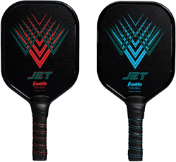 Franklin raquette de pickleball aluminium Jet noir-rouge - homologuée USA