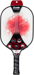 Franklin Raquette Pickleball Pilot - Blanc/Rouge - Pro Certifiée USAPA