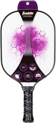 Franklin Raquette Pickleball Pilot - Blanc Violet - Certifiée USAPA
